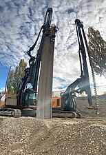 Baugrube Engl GmbH Spezialtiefbau Baugrube Engl GmbH Spezialtiefbau ehemaliges Paulaner Areal