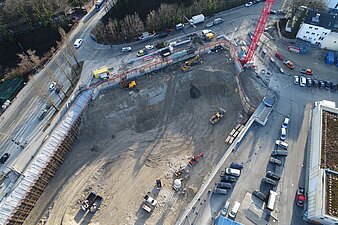 Spezialtiefbau Engl GmbH Baugrube Paulaner gesamt Spezialtiefbau Engl GmbH Baugrube Paulaner