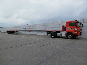 Sattelauflieger extralang Sattelauflieger extralang