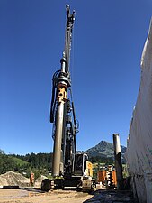 Bohrpfahlarbeiten Reith b. Kitzbühel
