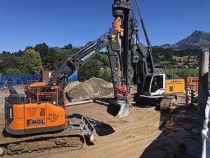 Bohrpfahlarbeiten Reith bei Kitzbühel