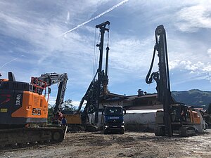 Bohrpfahlarbeiten Reith bei Kitzbühel