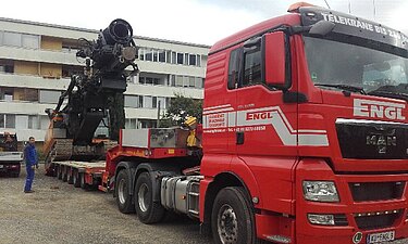 Sattelauflieger Schwertransport Sattelauflieger Schwertransport