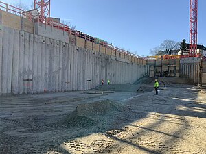 Baugrube Engl Referenzen Baugrube Engl Referenzen Spezialtiefbau